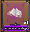 Samurai's Bandage